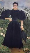 Henri Rousseau Portrait of a Woman painting